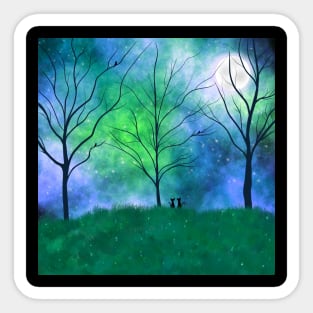 Night Sky Sticker